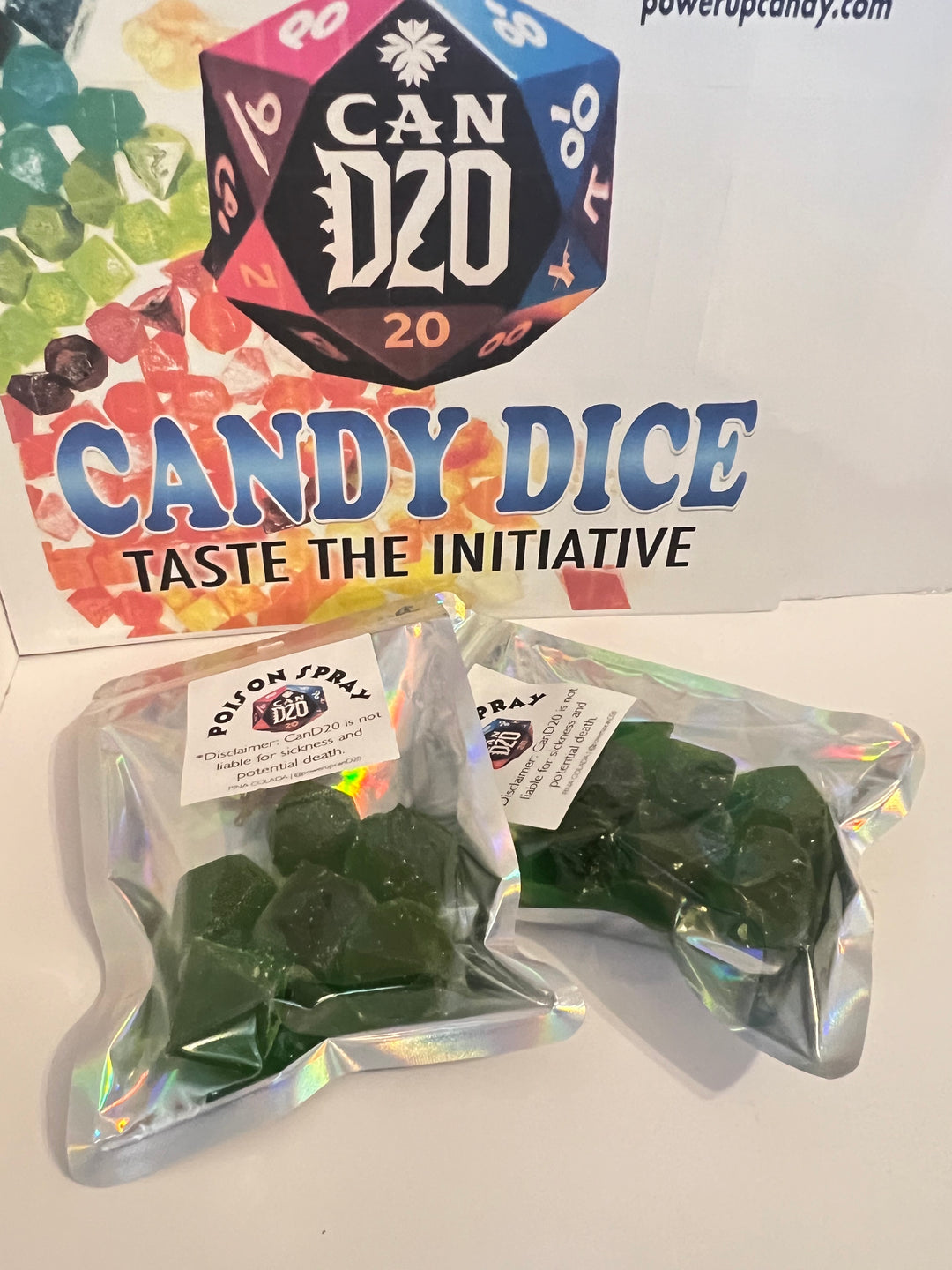TTRPG DND Edible Dice Set 
