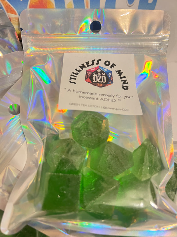 Wintergreen Mint |  "Stillness of Mind" | DnD Dice Mints, Fantasy Dice, DnD Gamer Gift