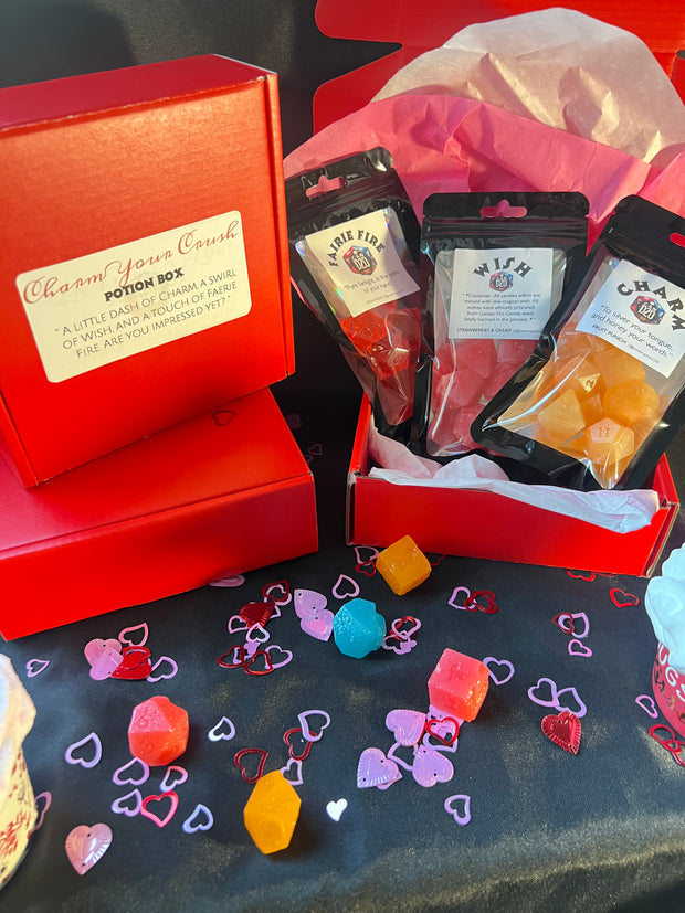 Charm Your Crush Potion Box | Valentine’s Day Gift Box | Charm, Fairie Fire , Wish