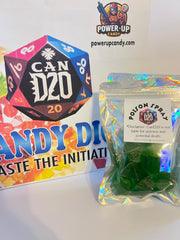 Pina Colada | "Poison Spray" | TTRPG Gamer Gift, DnD Spell Flavor Edible Dice Set