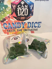 Pina Colada | "Poison Spray" | TTRPG Gamer Gift, DnD Spell Flavor Edible Dice Set