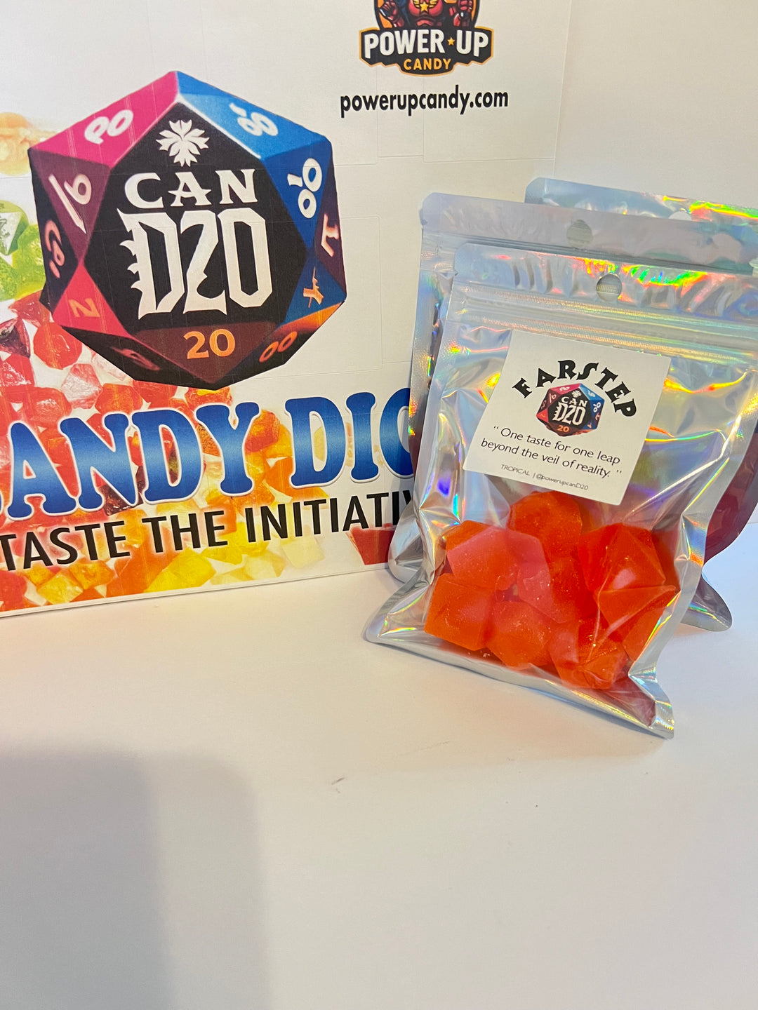 TTRPG DND Edible Candy Dice Set 