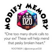 Rootbeer | "MODIFY MEMORY" | DnD Candy Dice Set, Candy Dice TTRPG, Gamer Gift, table top gamer dice